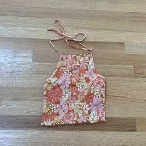 women’s billabong feels like summer halter top